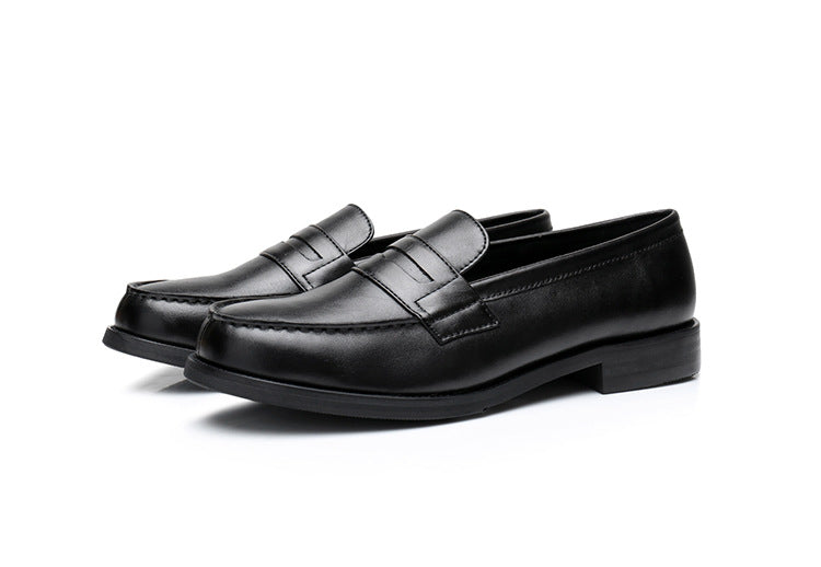 Completely Black Briefcase Loafers