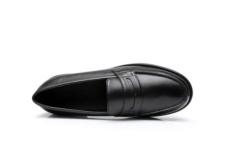 Completely Black Briefcase Loafers