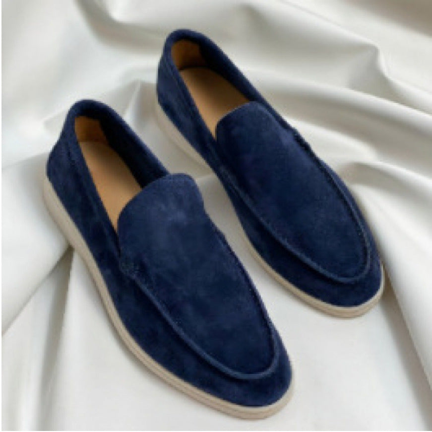 Skyline Loafers with White Sole