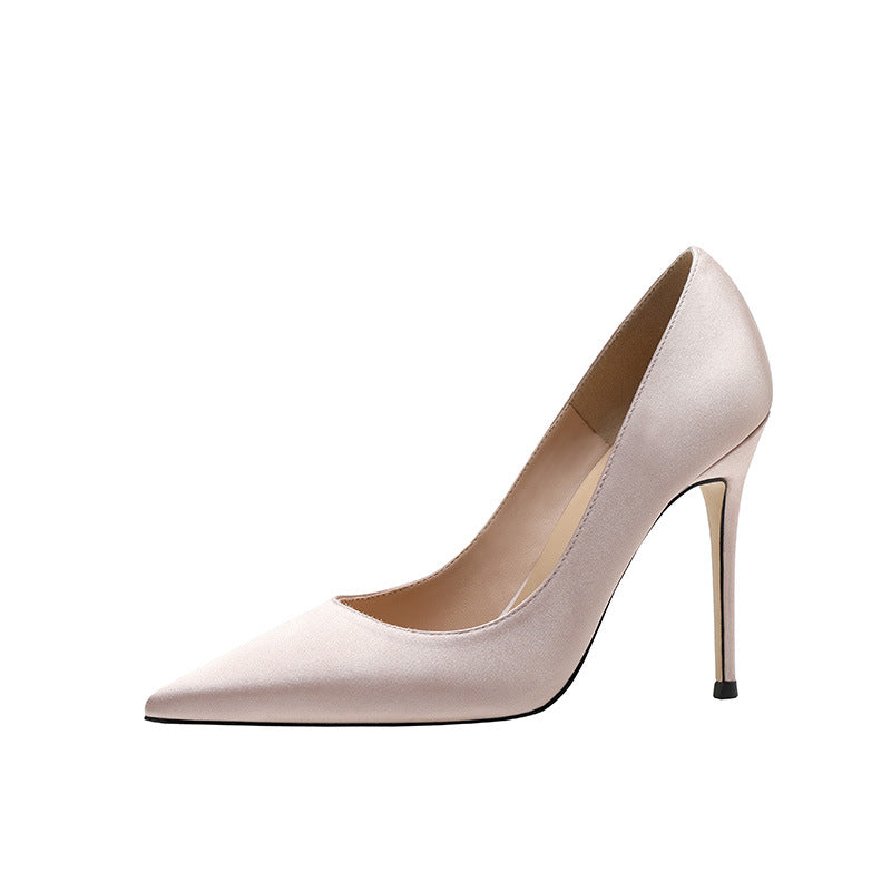 Stiletto Heels with Pointed Toe