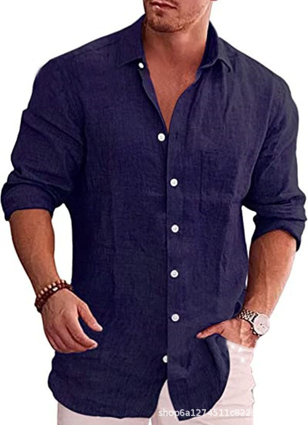 Men’s Solid Color Shirt
