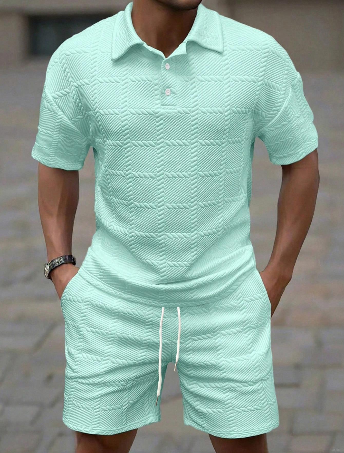 Summer Checkered Set - Cropped Style