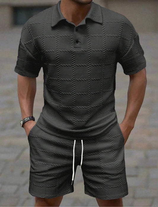 Summer Checkered Set - Cropped Style