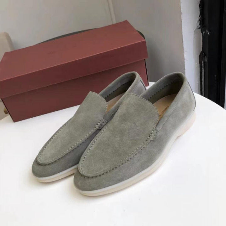 Skyline Loafers with White Sole