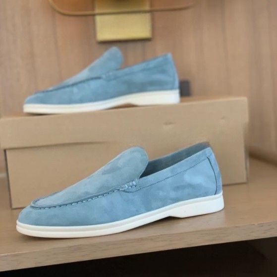 Skyline Loafers with White Sole