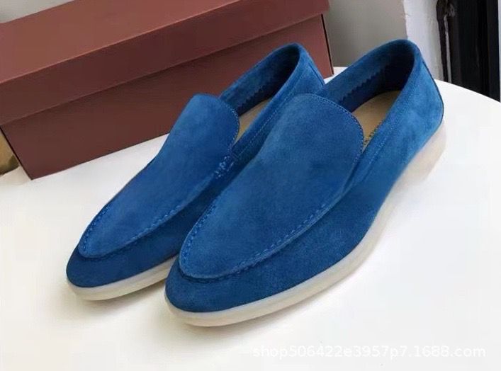 Skyline Loafers with White Sole