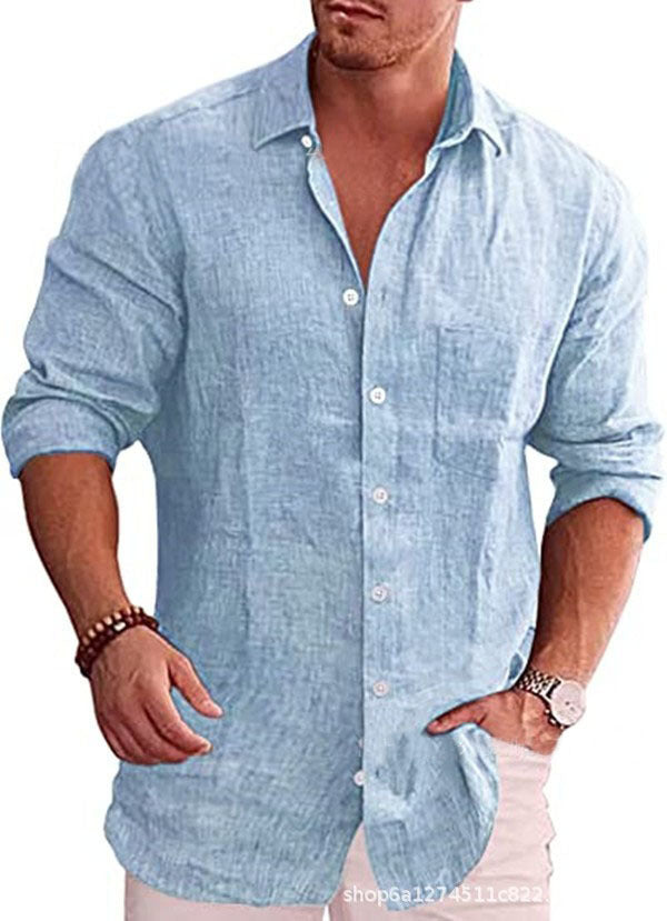 Men’s Solid Color Shirt