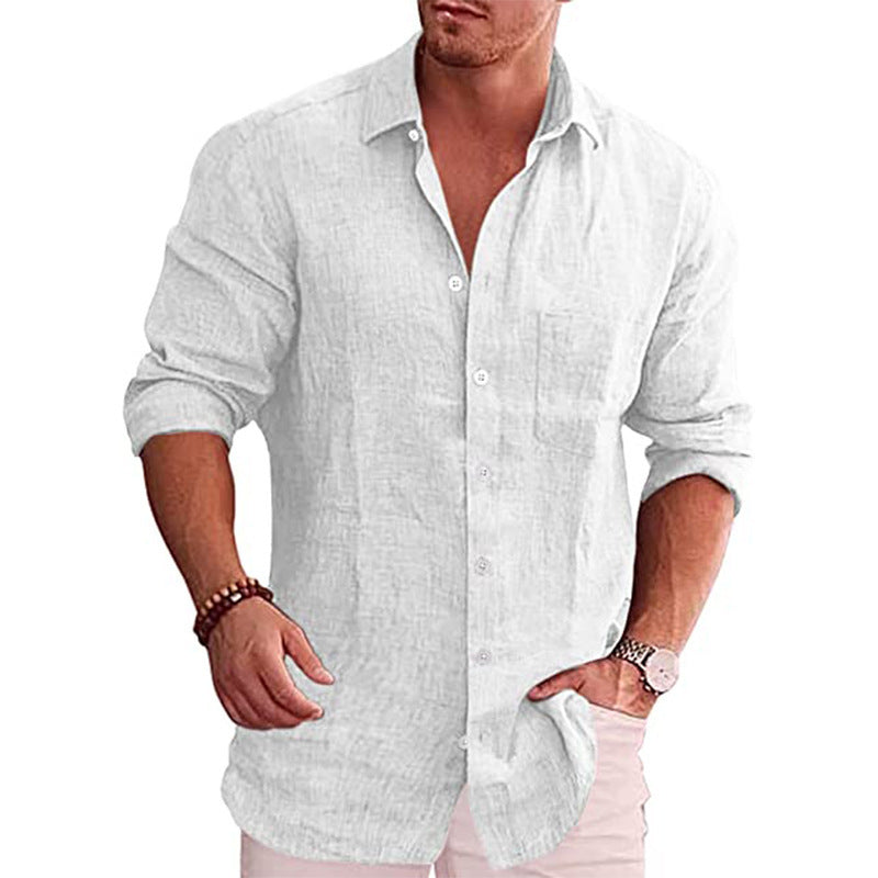 Men’s Solid Color Shirt