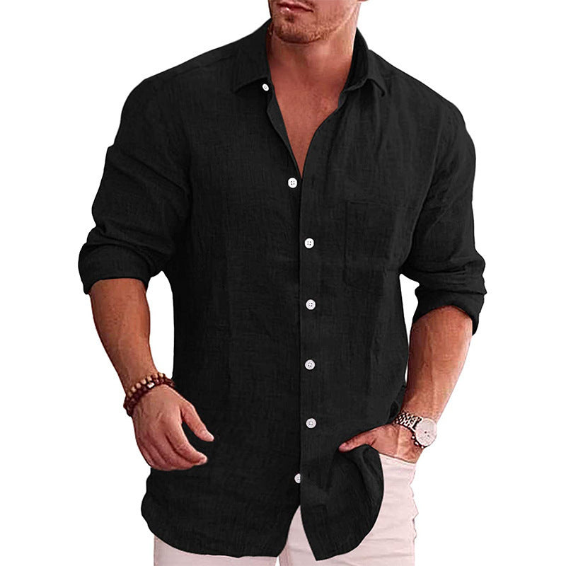 Men’s Solid Color Shirt