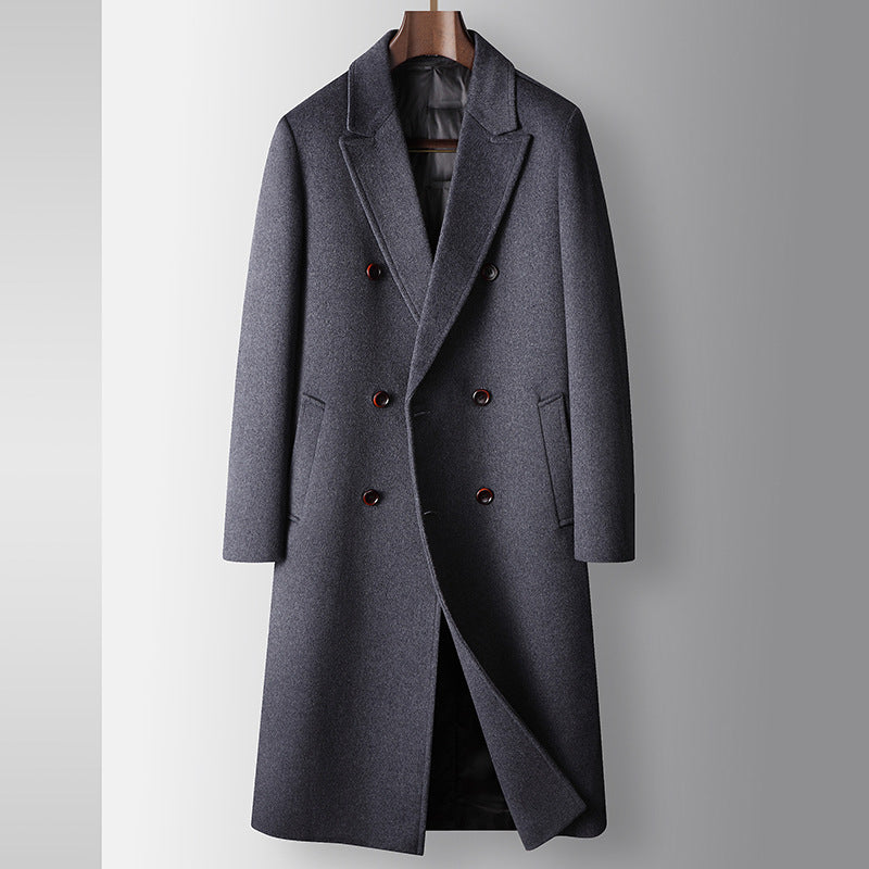 Men’s Elegant Double-Breasted Coat