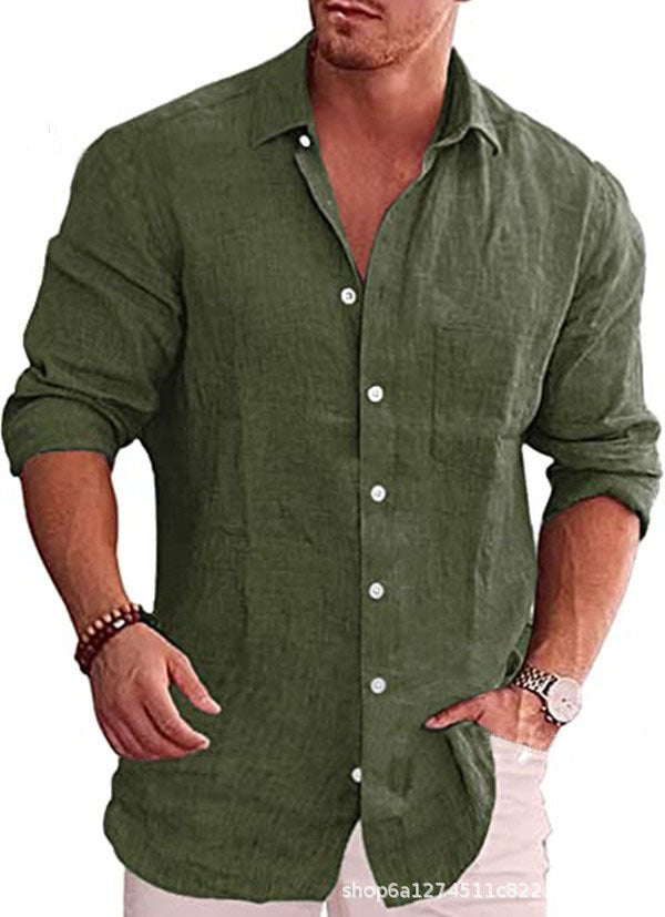 Men’s Solid Color Shirt