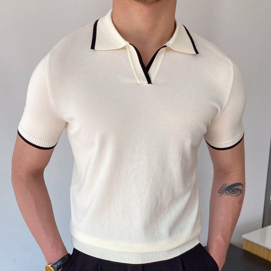 Classic Knit Polo Shirt