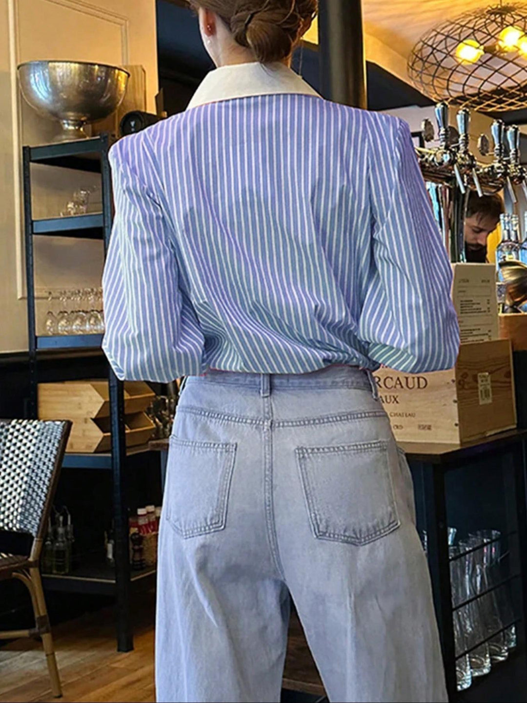 Camicia a Righe da Donna