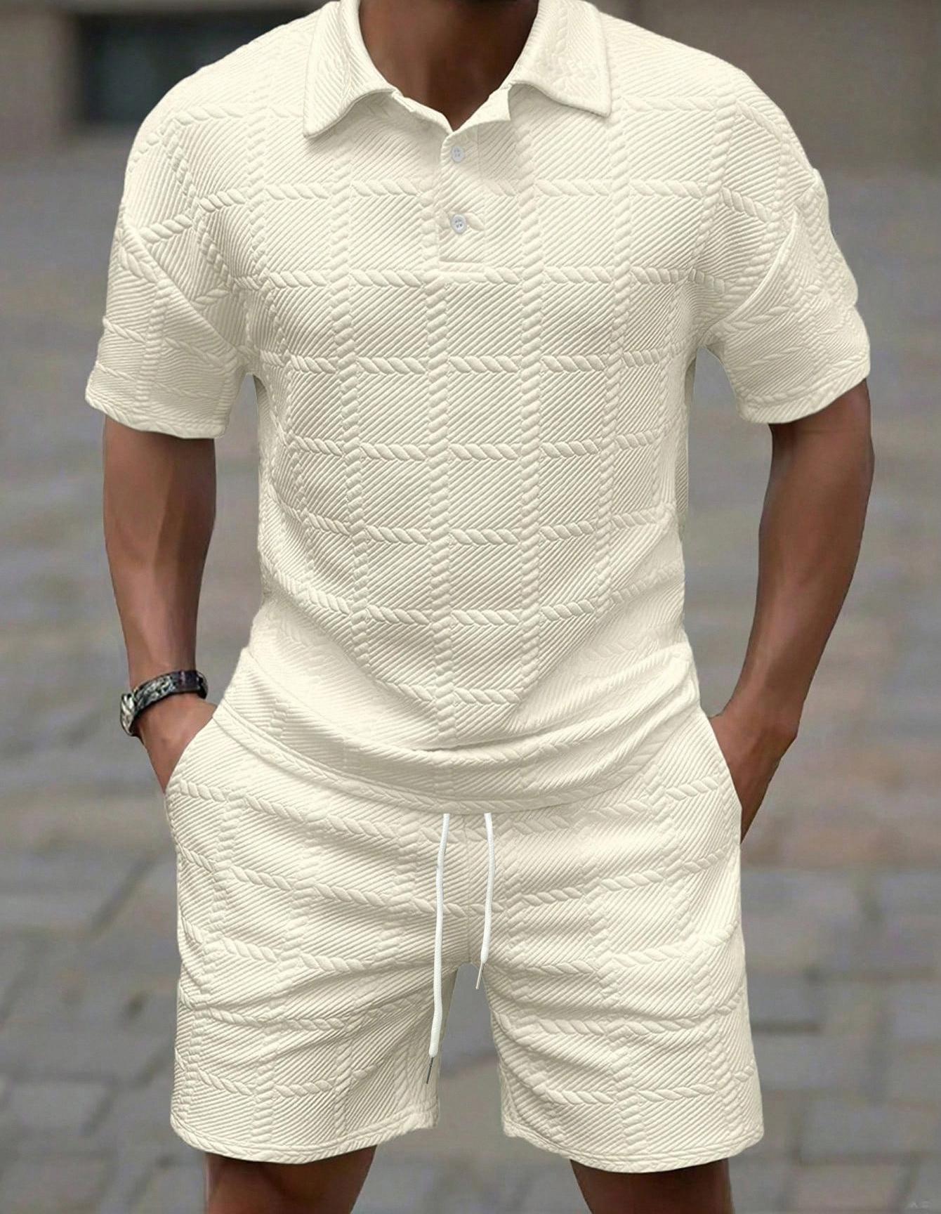 Summer Checkered Set - Cropped Style