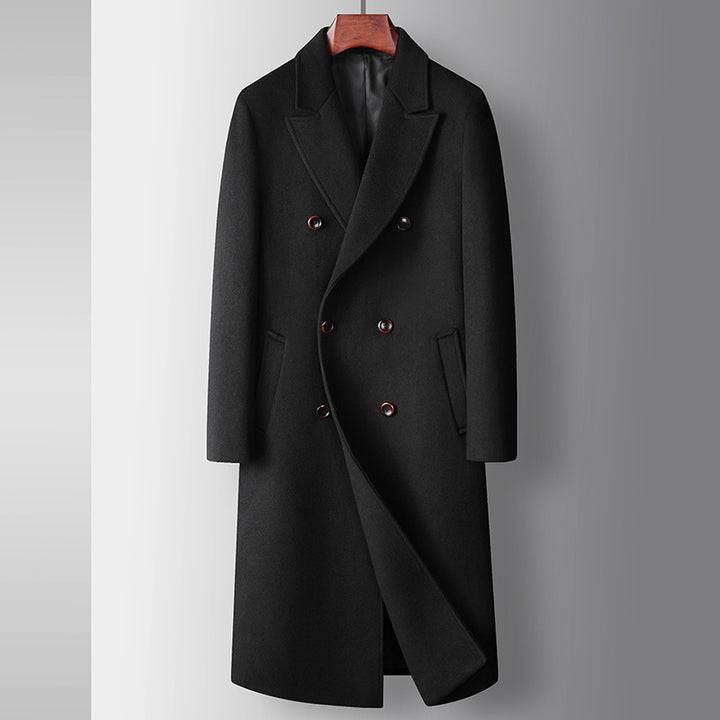 Cappotto Elegante da Uomo Doppio Petto