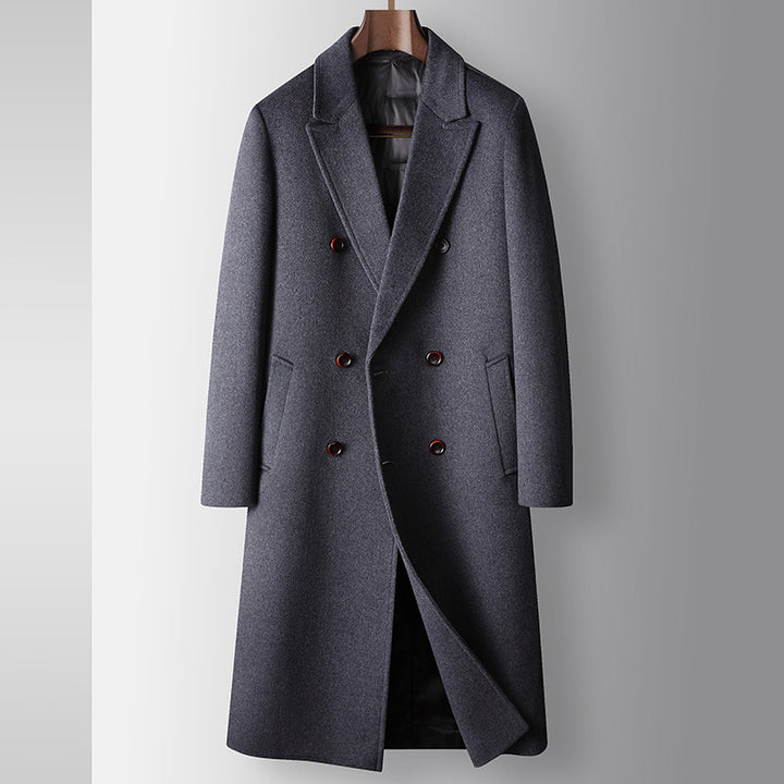 Cappotto Elegante da Uomo Doppio Petto