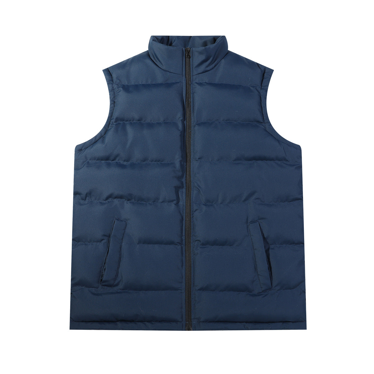 Men’s Padded Vest with High Collar
